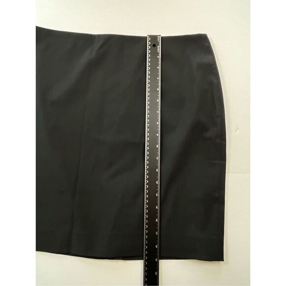 NEW Banana Republic Classic Pencil Skirt Lined Closet Staple Black Size 12 - Picture 7 of 9